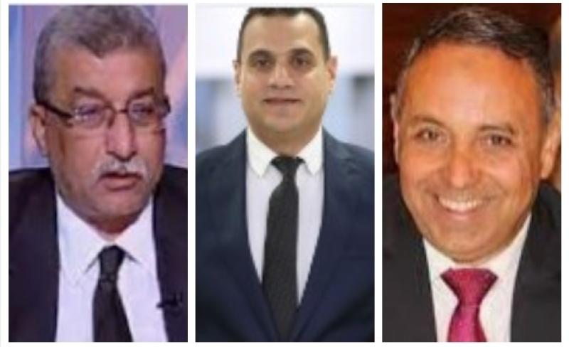 النائب تيسير مطر  وكامل كامل  ومحمود نفادى