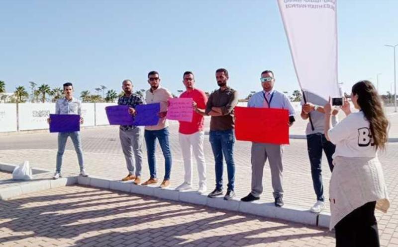 وفد مجلس الشباب المصري