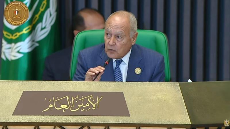 الأمين العام لجامعة الدول العربية أحمد أبو الغيط