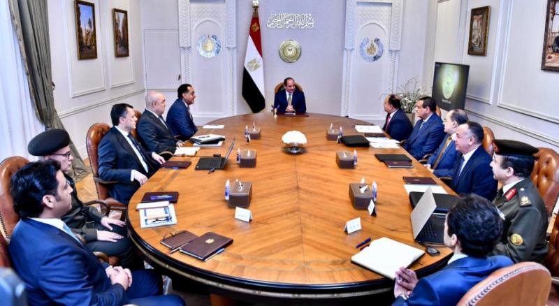 الرئيس السيسي يتابع الموقف التنفيذي لمشروع المتحف المصري الكبير