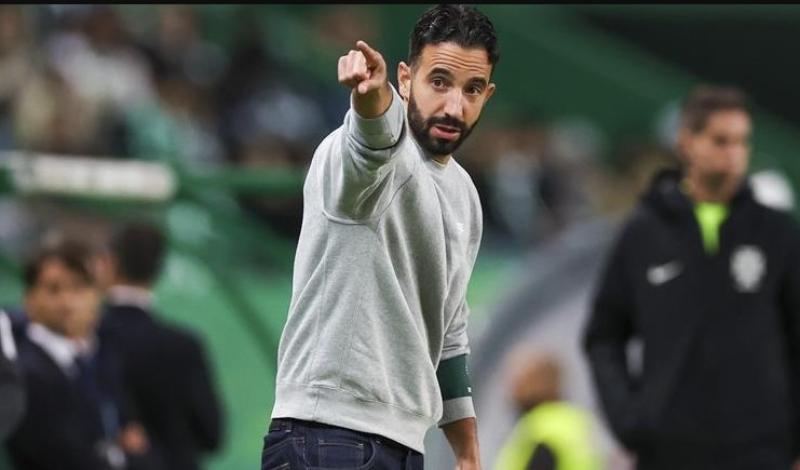 روبين أموريم المدير الفني لفريق سبورتنج لشبونة البرتغالي