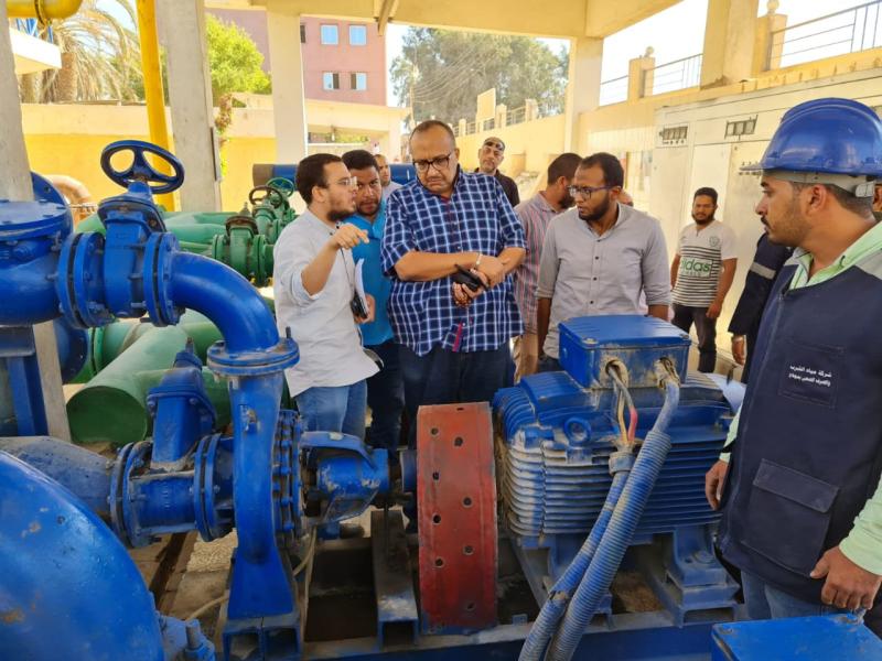 مياه سوهاج" تراجع كفاءة استهلاك الكهرباء والأداء التشغيلى للمحطات