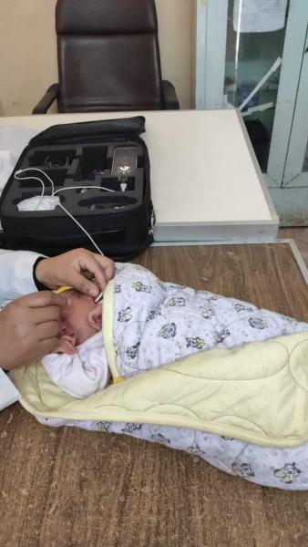 ضمن مبادرة السمعيات الكشف على  294 ألفاً و 156 طفلاً حديث الولادة  بالدقهليه 