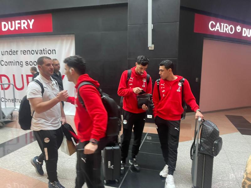 منتخب مصر يصل القاهرة