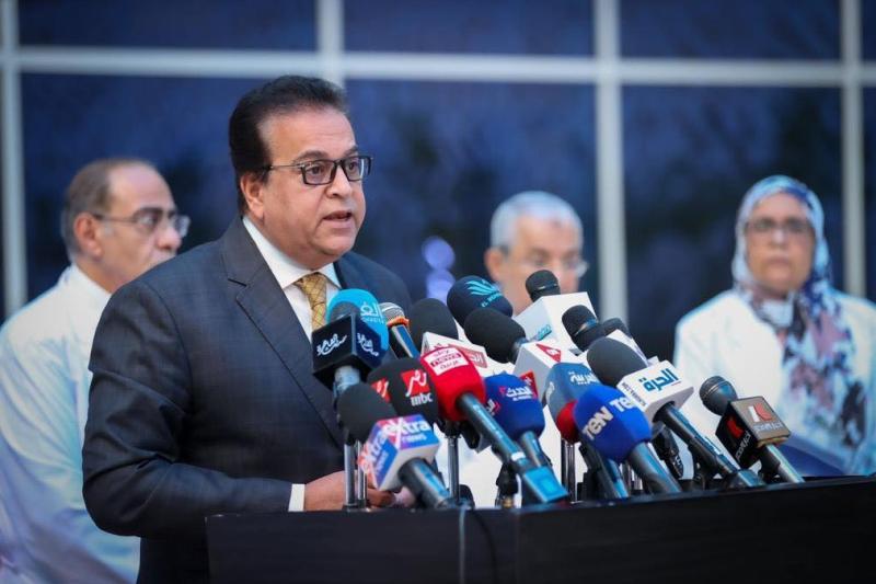 الدكتور خالد عبدالغفار وزير الصحة والسكان