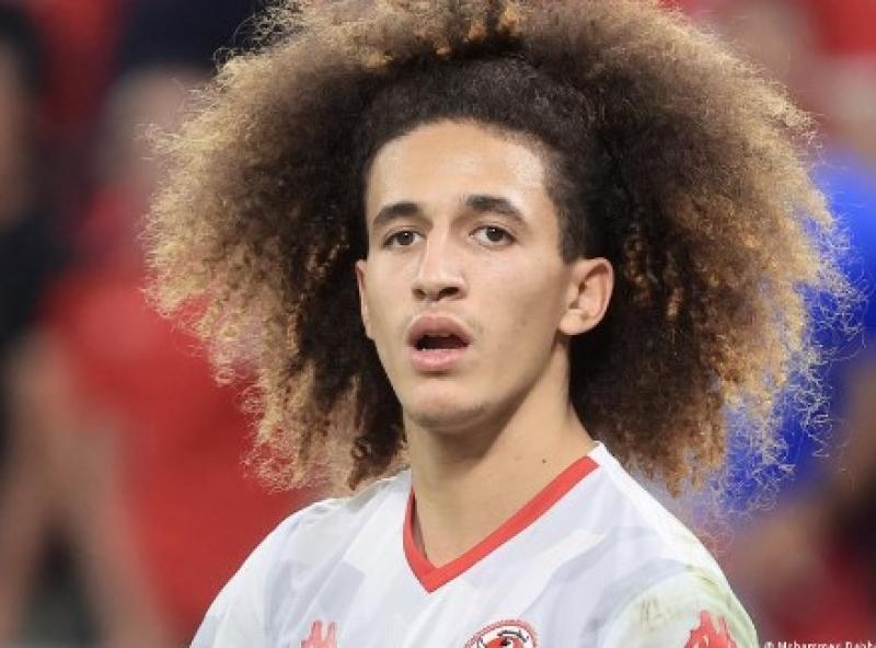 حنبعل المجبرى لاعب منتخب تونس