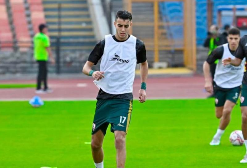 زكريا الوردي لاعب الزمالك