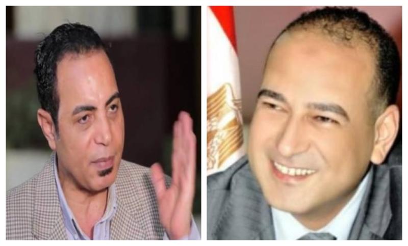 الكاتب الصحفي جمال عبدالرحيم و الكاتب الصحفي عبدالناصر محمد