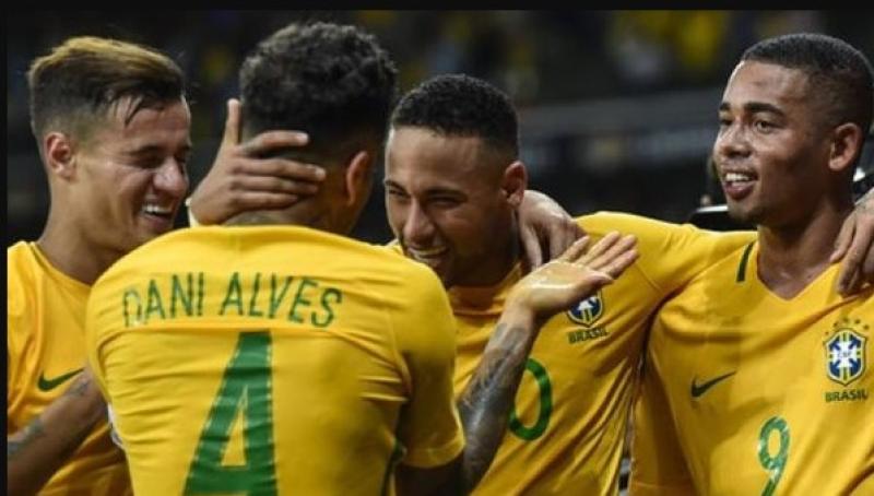 لاعبي البرازيل