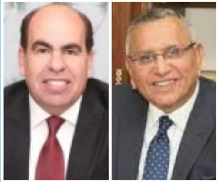 الدكتو عبد السند يمامة والدكتور ياسر الهضيبى
