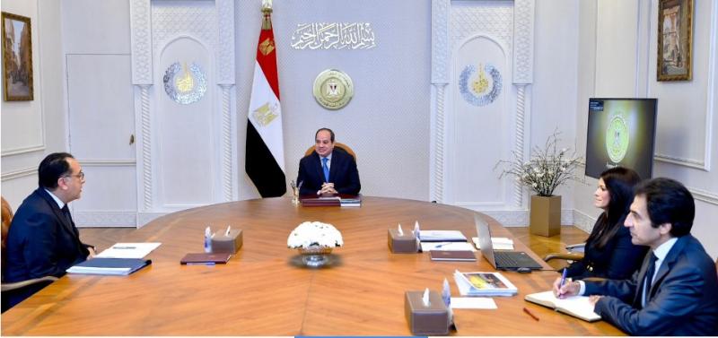 اجتماع الرئيس عبد الفتاح السيسي