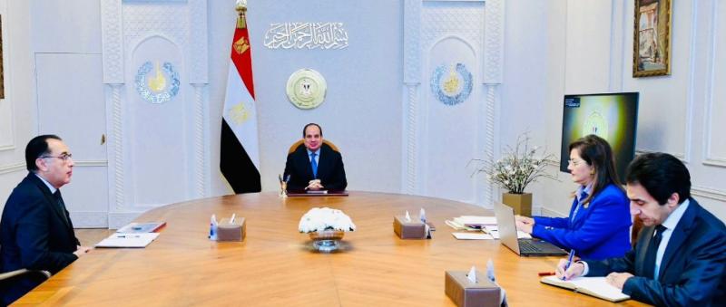 اجتماع الرئيس عبد الفتاح السيسى