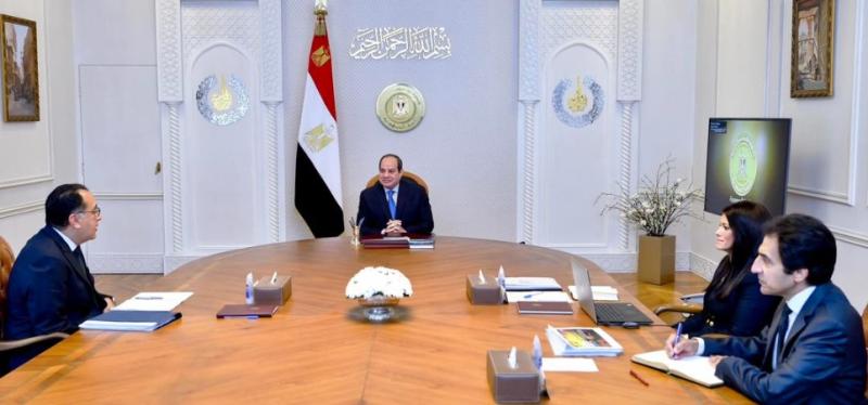 اجتماع الرئيس عبد الفتاح السيسي