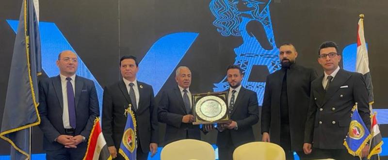جانب من تكريم قيادات حزب حماة الوطن