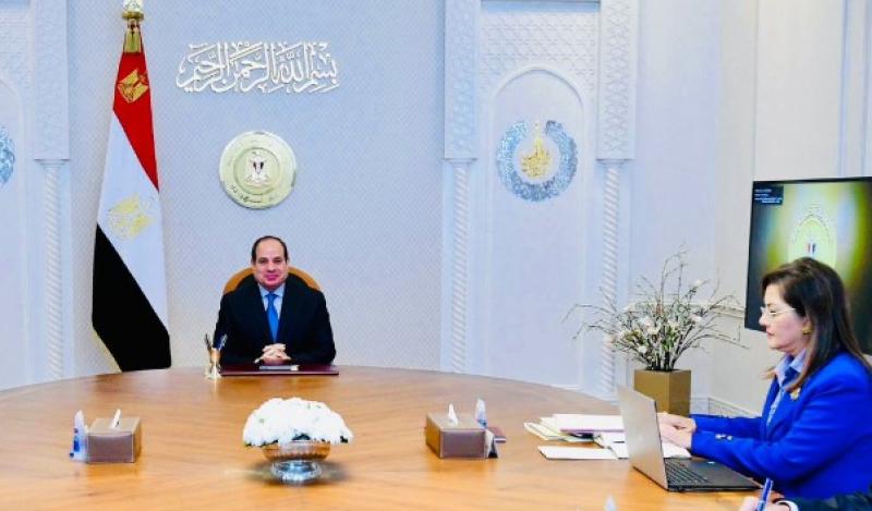 اجتماع الرئيس عبد الفتاح السيسي