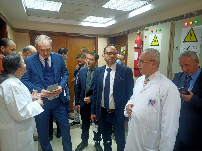 جانب من الزيارة 