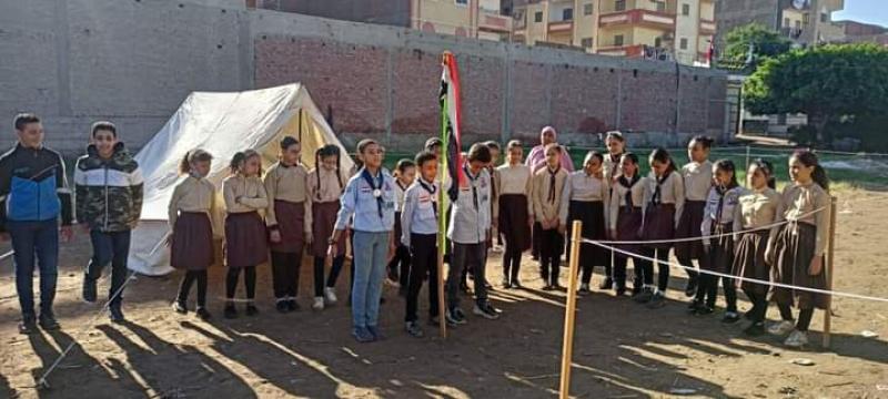 "زهرات وأشبال أبنوب تنظم يوم كشفى"