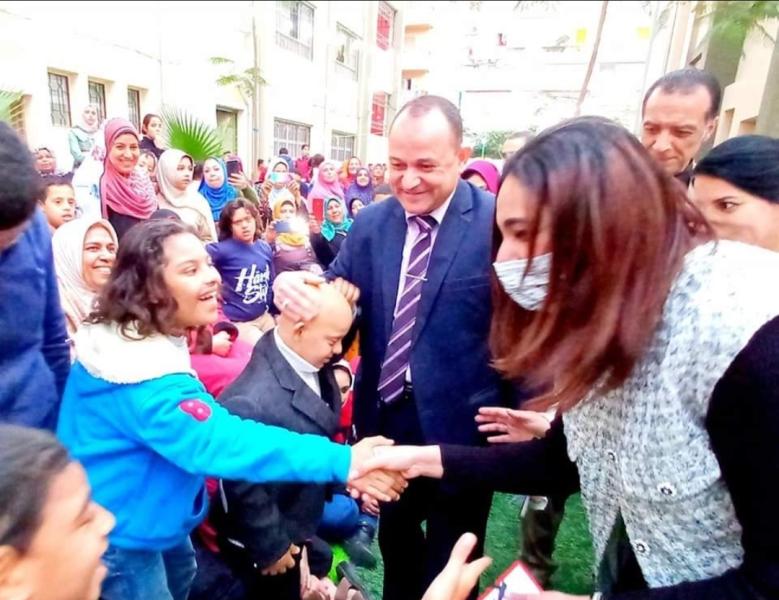 جانب من الاحتفال 