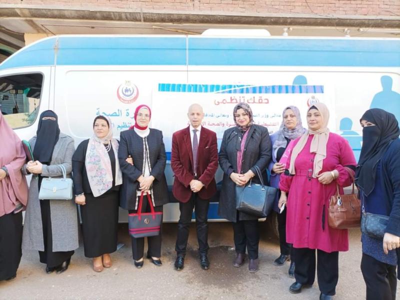 وكيل وزارة الصحة بالشرقية يطلق شارة بدء حملة "حقك تنظمي" بالمحافظة من الوحدة الصحية ببني شبل 