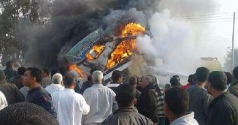 حريق سيارة