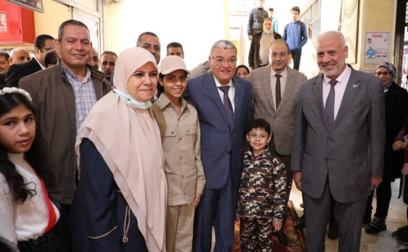 محافظ المنيا يتابع أعمال المبادرة الرئاسية لمكافحة أمراض الأنيميا والسمنة والتقزم 
