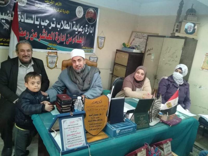 انعقاد لجنة للمقابلات الشخصية لقبول طلاب الدمج بازهر الشرقية  