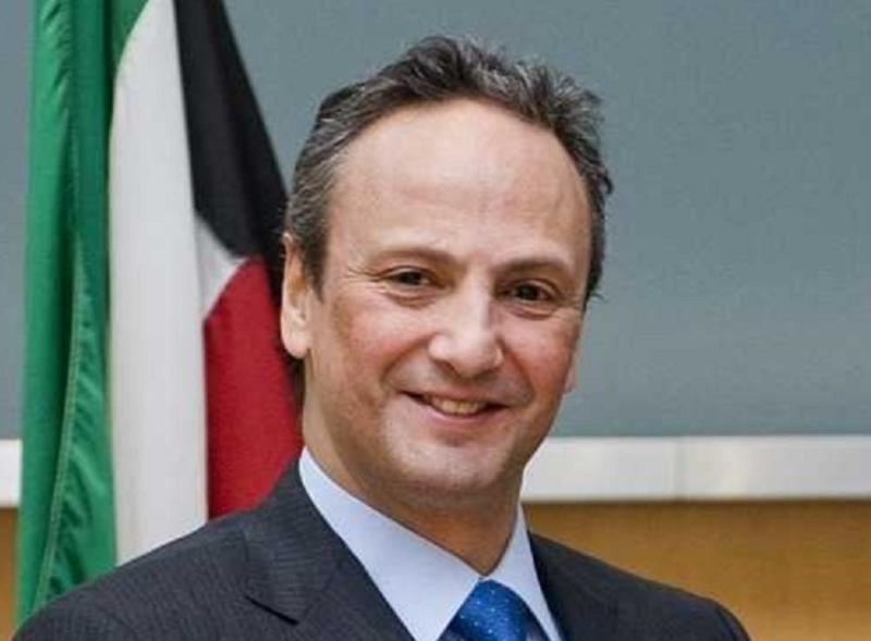 وزير الخارجية الكويتي الشيخ سالم عبد الله الجابر الصباح