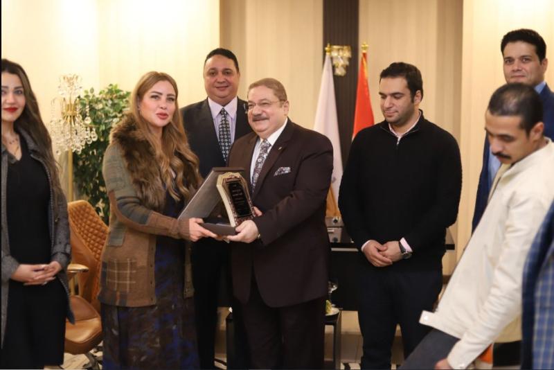 تكريم اللواء حسام نصر مساعد أول وزير الداخلية لحقوق الإنسان