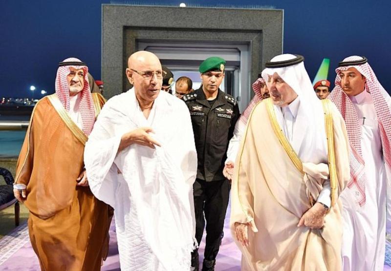 الرئيس الموريتاني يصل إلى السعودية