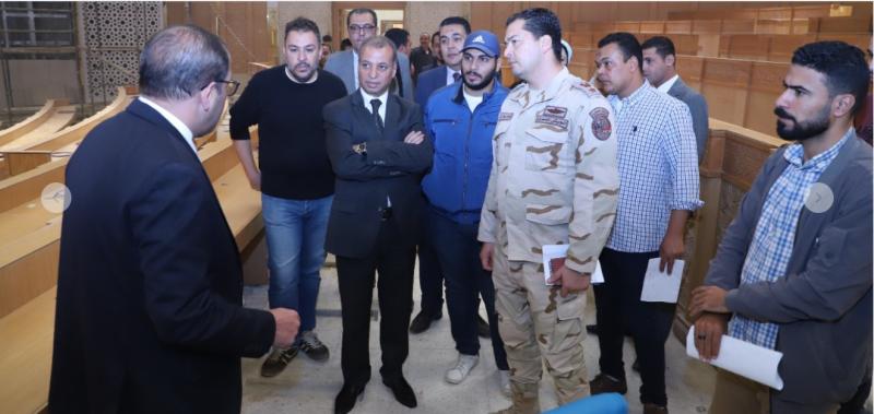 جانب من الزيارة