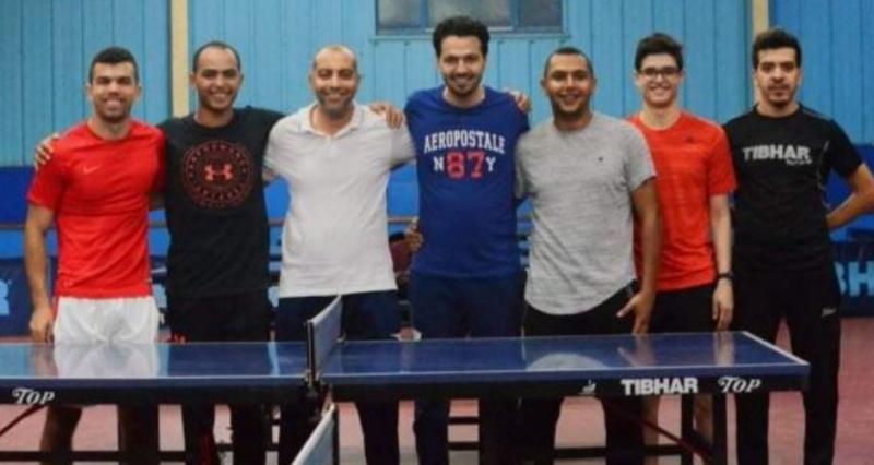 الفريق الأول لتنس الطاولة رجال بنادي الزمالك