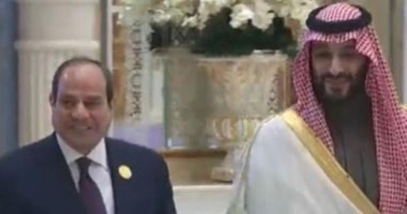 الرئيس السيسى وولى العهد السعودى