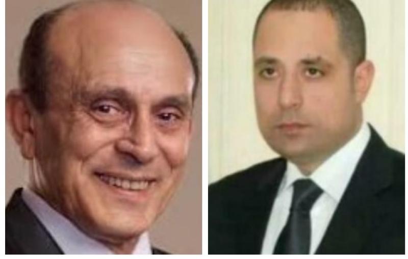 المستشار أسامة الصعيدى والفنان محمد صبحى