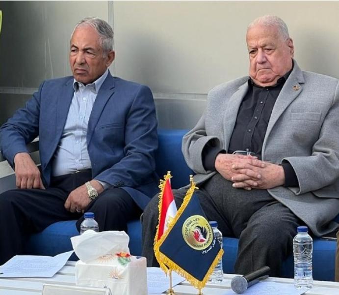 الفريق جلال الهربدي واللواء أحمد العوضي 