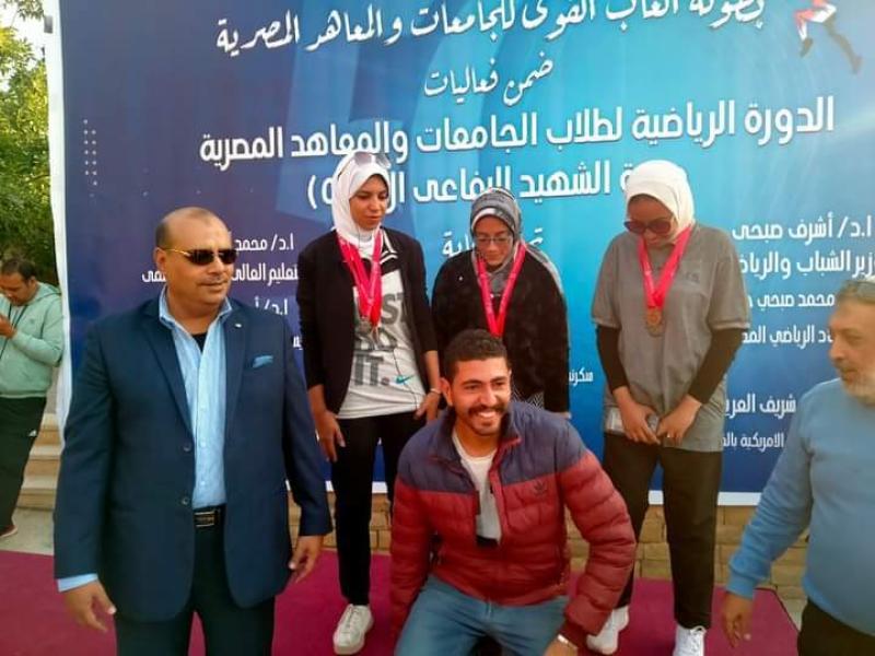 أبناء جامعة أسيوط من ذوى الهمم يحصدوا 18 ميدالية فى أول مشاركة لهم فى بطولة الدورة الرياضية لطلاب الجامعات المصرية 