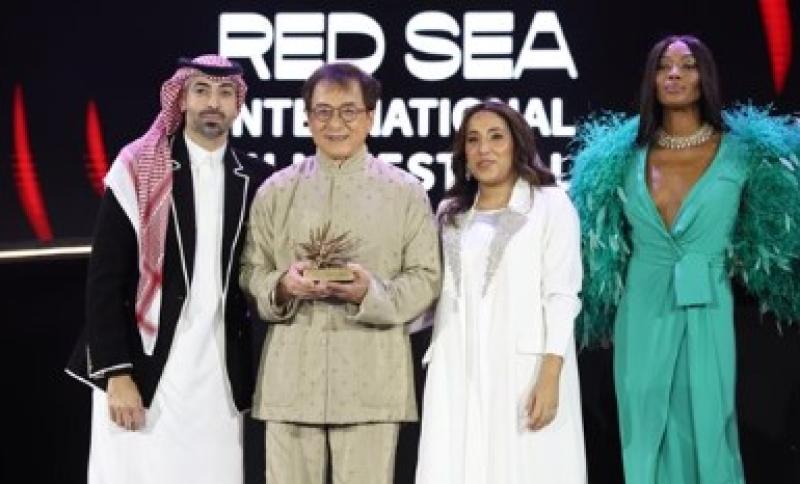 جاكى شان فى مهرجان البحر الأحمر 