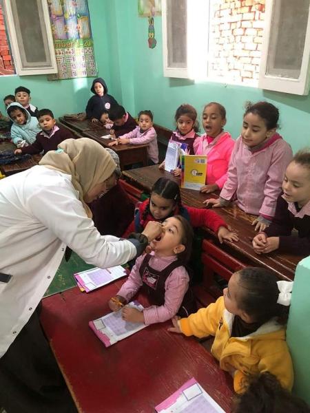   تطعيم مليون طفل ضد شلل الاطفال 