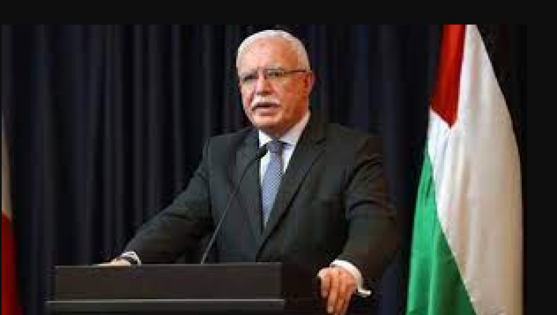 وزير خارجية فلسطين رياض المالكى