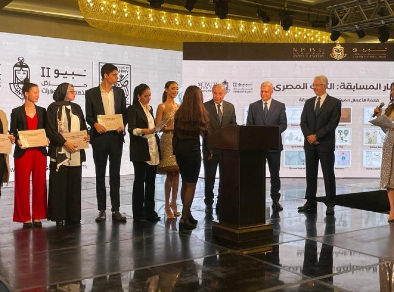 جانب من فعاليات معرض نيبو للذهب والمجوهرات