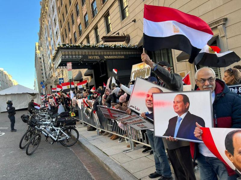 الترحيب بالرئيس 