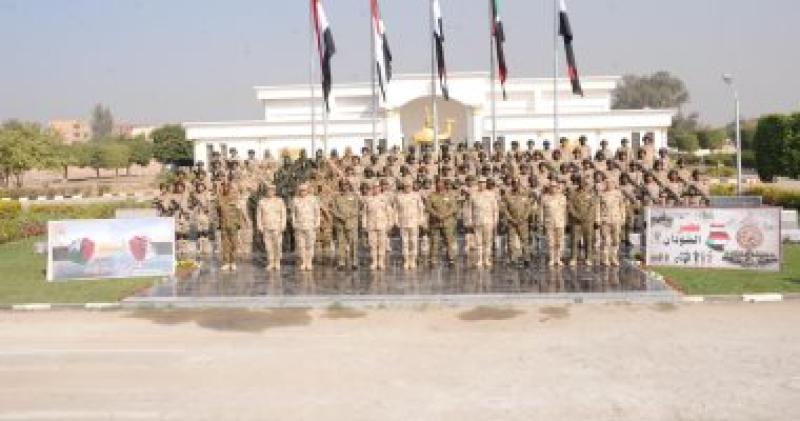 فعاليات التدريب المصرى السودانى