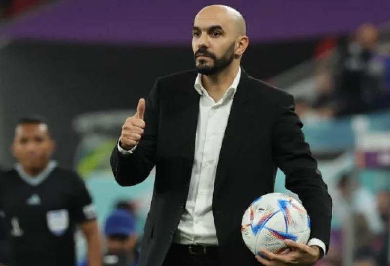 وليد الركراكي - مدرب منتخب المغرب