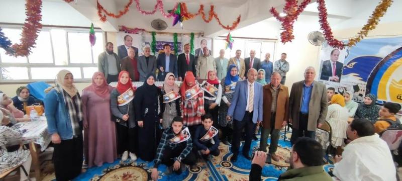 انتهاء مسابقة أوائل الطلاب بالمراحل التعليمية بصان الحجر 