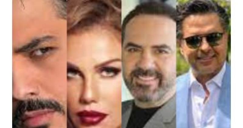 راغب ووائل ونيكول ورامى عياش