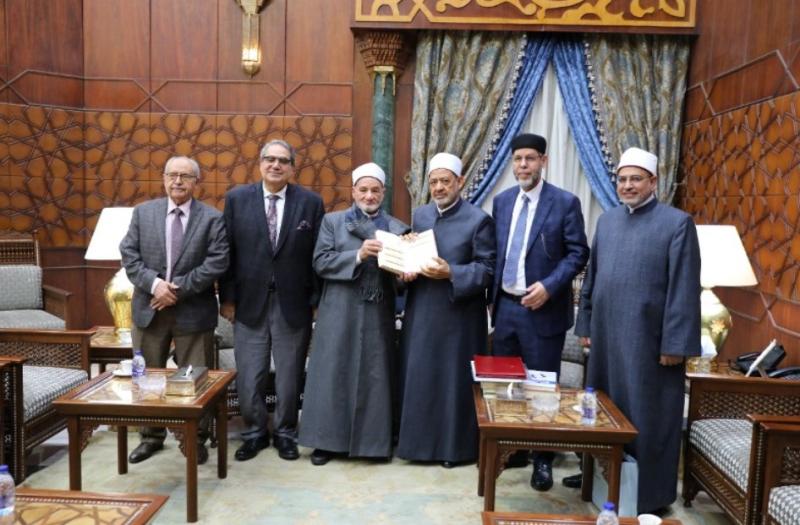 لقاء فضيلة الإمام الأكبر الدكتور أحمد الطيب، شيخ الأزهر الشريف