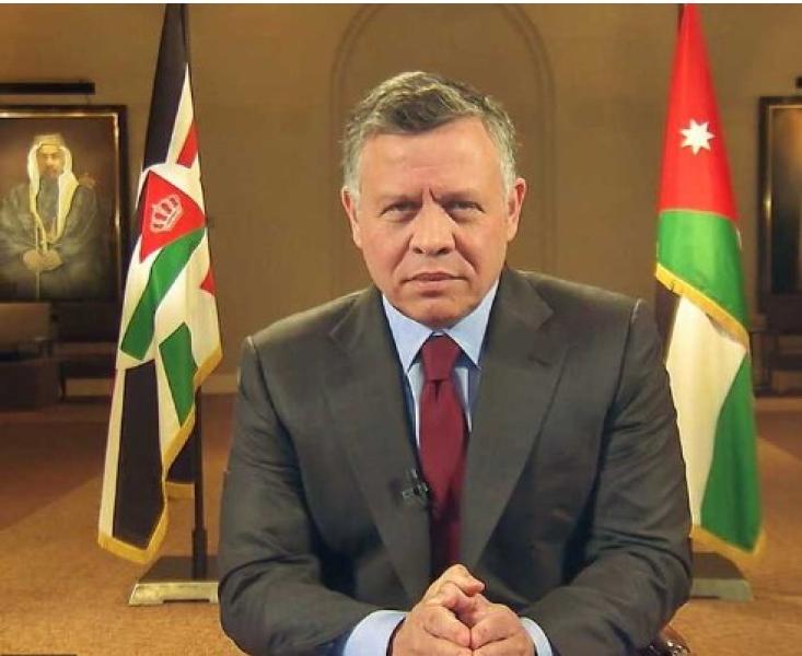  العاهل الاردنى-