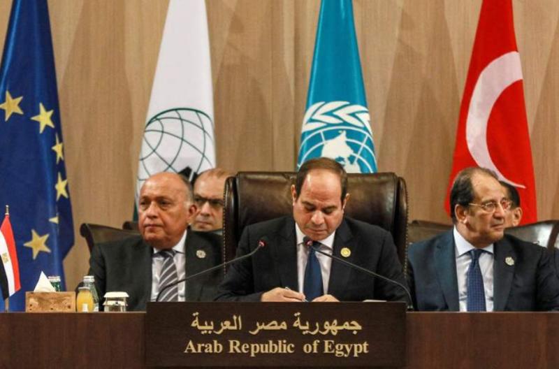 كلمة الرئيس السيسي في مؤتمر بغداد للتعاون والشراكة