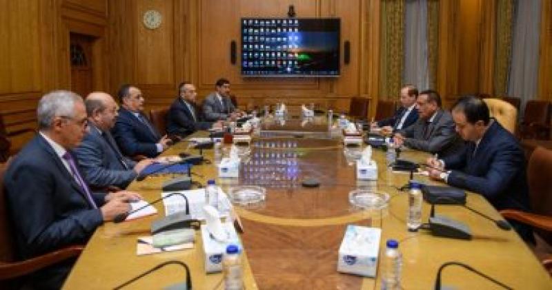 لقاء وزيرا الإنتاج الحربى والتنمية المحلية