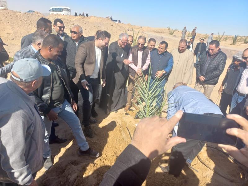 لجنة الزراعة تتفقد المشروعات 