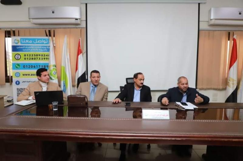 مياه أسيوط والهيئة القومية والهندسية يجتمعوا لمناقشة موقف تنفيذ 230ألف وصلة منزلية مستهدفة بالمبادرة الرئاسية